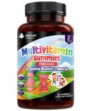 Kids Multivitamin Gummies with Zinc - 16 Essential Vitamins & Minerals - Gluten-Free Vegan Halal Formula - 60 Count - Buy Online on GoSupps.com