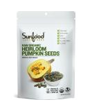 Buy Sunfood Raw Organic Heirloom Pumpkin Seeds - 8 oz (227 g) | Nutrient-Rich Snack - Buy Online on GoSupps.com