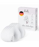Livella Washable Breastfeeding Inserts - 8 Natural Bamboo Fiber Reusable Pads with Suction & Laundry Net - Buy Online on GoSupps.com