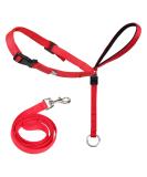 Head Halter for Dogs Adjustable Dog Headcollar with 120 cm Safety Nylon Strap to Stop Pulling for Small Medium Large Dogs Red - Buy Online on GoSupps.com