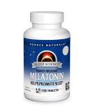 Source Naturals Time Released Melatonin 3 mg - 120 Tablets - Buy Online on GoSupps.com