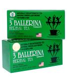 3 Ballerina Tea Drink Extra Strength, 36 Count (Pack of 2) 18 Count (Pack of 2) - Buy Online on GoSupps.com