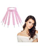 URAQT Octopus Heatless Curling Rod Headband - Pink | No Heat Hair Curlers for Long Hair | Silk Ribbon Hair Rollers for Overnight Soft Curls | DIY Hair Styling Tools - Buy Online on GoSupps.com