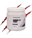 Amino 2.1 Tabs - 325 Highly Dosed Tablets with Optimal Amino Acids Profile | Rich in BCAAs & EAAs for Essential & Chained Amino Acids - International Shipping Available - Buy Online on GoSupps.com