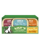 Lily's Kitchen Grain-Free Wet Dog Food - Adult Dogs 6 x 150g Multipack | Healthy & Convenient 6-Seater Bowls - Buy Online on GoSupps.com
