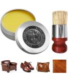 Protective Leather Salve for Furniture & Car Seats | Premium Leather Care & Conditioning | Restore & Protect sofas seats & more - Buy Online on GoSupps.com