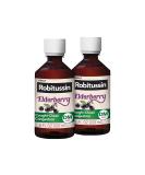 Robitussin Maximum Strength Elderberry Cough Plus Chest Congestion DM - Non-Drowsy Relief for Adults - 16 Fl Oz (Pack of 2) - Buy Online on GoSupps.com