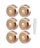 Facial Hair Remover Replacement Heads Generation 2 for Flawless Finishing Touch Hair Removal Tool for Women,As Seen On TV 18K Gold-Plated Gen 2 Double Haolo 6 Count  6 pack - Buy Online on GoSupps.com