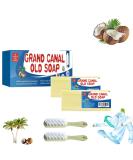 Grand Canal Old Soap with Brush Grand Canal Soap Grand Canal Soap Bar for Stains Magic Soap Bar Stain Remover (2pcs) - Buy Online on GoSupps.com