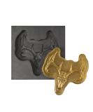 Small Deer Skull 3D Graphite Ingot Mold for Precious Metal Casting - Gold, Silver, Copper Melting - Buy Online on GoSupps.com