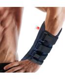 Buy Medium Navy Wrist Brace for Right Hand - Adjustable Carpal Tunnel Support & Pain Relief 6.5-7.5 inches - Buy Online on GoSupps.com
