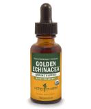 Herb Pharm Organic Golden Echinacea Extract - 1oz Immune System Support (DGOLDEN01) - Buy Online on GoSupps.com