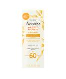 Aveeno Protect + Hydrate Face Sunscreen Lotion SPF 60 with Prebiotic Oat | Paraben-Free, Oil-Free, Oxybenzone-Free | 2 fl. oz - Buy Online on GoSupps.com