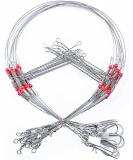 YOTO Stainless Steel Hi-Low Fishing Tackle Leaders with Swivels | High-Strength Saltwater Fish Wire Gear | 70lb-12pcs | Fishing Gift C1-17.7 - Buy Online on GoSupps.com