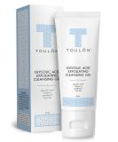 TOULON Glycolic Acid Facial Cleanser: Alpha Hydroxy Face Wash with AHA  Vitamin C & Rose Hip to Exfoliate Dry  Sensitive Skin for Women & Men - Buy Online on GoSupps.com