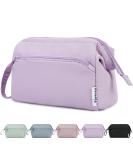 Narwey Large Purple Makeup Bag Travel Toiletry Organizer for Women - Buy Online on GoSupps.com
