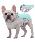 Kuoser Cool Vest for Dogs - Breathable Cooling Coat for Hot Summer Days | Reflective Safety Jacket for Small & Medium Dogs - Blue M - Buy Online on GoSupps.com