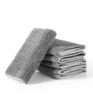 MAYSHINE 6 Pack Microfiber Head Flip Mop Refill Pads - Machine Washable Cleaning Replacements for Wet/Dry Mops - 15.4 X 8.8 Inches - Buy Online on GoSupps.com