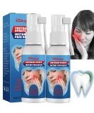 2pcs Oral Care Spray Toothache Relieving Spray Instant Teeth Treatment Relief Toothache Sprays Toothache Pain Relief for Adult Freshen Breath and Improve Oral Health Gum Disease Treatment Mouth Spray - Buy Online on GoSupps.com