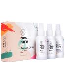 Buy Premium Oil Kit - Argan Hemp Seed & Jojoba Oils for Hair Skin & Massage - 100% Pure - Raw Plus Rare - 4 oz Each Bottle - Buy Online on GoSupps.com