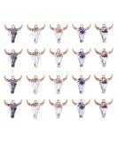 Enamel Cattle Cow Charms Kit - 50pcs Alloy Animal Head Charms for Jewelry Making - 5 Color Options - Buy Online on GoSupps.com