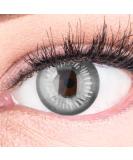 Buy Colored Gray Contact Lenses | Anime Gray Circle Lenses for Cosplay | High Coverage & Free Lens Case - Buy Online on GoSupps.com