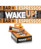WAKE UP (1 Bar = 3 ESPRESSOS): Vegan, Gluten Free Energy Bar, 250mg Caffeine (Plant-Based), 110 Calories, Kosher Ingredients, Non GMO, Low Sugar, Dairy Free, Egg Free, Soy Free, Dark Chocolate Flavor Rice Crisp Bar to Boos… - Buy Online on GoSupps.com