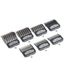 Andis Master Series Premium Metal Clipper Attachment Comb Set - 7 Piece Black Count - Buy Online on GoSupps.com