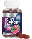 Extra Strength Joint Support Gummies with Glucosamine & Vitamin E - 60 Count - Boost Cartilage & Flexibility for Men & Women - Buy Online on GoSupps.com