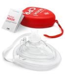Aiesi Pocket Mask Professional Mask ventilation mask for ventilation mouth to mouth with one-way valve and filter CPR Mask-Resuscitator 1 Pezzo - Buy Online on GoSupps.com