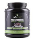 High Protein Pudding Cream 500g - Chocolate Flavor - Creamy Whey & Casein Pudding Powder - Sugar & Fat-Free - Made in Germany - Buy Online on GoSupps.com