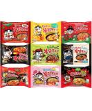 SPICEHUB Samyang Korean Buldak Hot Chicken Spicy Ramen Noodles Challenge Assorted Box (5 Packs with 5 Different Random Flavours) - Buy Online on GoSupps.com