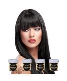 Buy Semi-Permanent Hair Colour Dye - Intense Ebony x4 Pack | International Shipping Available - Buy Online on GoSupps.com