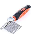 Raw Paws Pet Dematting Comb for Dogs | Long Blades with Safety Edges | Removes Mats, Tangles & Knots | De-matting Tool for Dogs - Buy Online on GoSupps.com