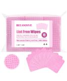 540 PCS Lint Free Nail Wipes Eyelash Extension Glue Cleaning Pads - Super Absorbent Non-woven Fabric - Pink - 540 Count - Buy Online on GoSupps.com