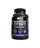 365 Capsules Pure Magnesium Citrate | Lab Verified, No Fillers | 365 Count - Buy Online on GoSupps.com