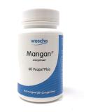 Woscha Manganese Energized 60 Veg Capsules - Vegan Supplement for Energy & Wellness | 23g - International Shipping Available - Buy Online on GoSupps.com