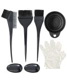 7pcs Hair Dye Bowl and Brush Kit - DIY Salon Hair Highlighting Set - Buy Online on GoSupps.com