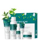 Tea Tree Skin Care Set for Teen Girls | 5PCS Skincare Gift Set with Cleanser Toner Serum & Acne Gel Moisturizing Travel Essentials - Buy Online on GoSupps.com