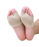 Metatarsal Pads Forefoot Cushion Gel Insoles for Forefoot Pain Relief - Nude - Buy Online on GoSupps.com