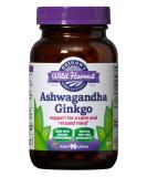 Oregon's Wild Harvest Ashwagandha & Ginkgo - 90 Gelatin Capsules for Vitality & Focus - Buy Online on GoSupps.com