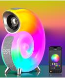 Bestyijo Daylight Alarm Clock - Sunrise Sunset Simulation Bluetooth Audio 8 White Noise Sounds 4 Alarms & Bedside Lamp | International Shipping Available - Buy Online on GoSupps.com