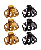 Big Claw Hair Clips for Thick Hair - 3.2'' Octopus Clips - Strong Hold Jumbo Hair Clip - 6 Packs (Black & Brown) - Buy Online on GoSupps.com