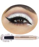 White Eyeshadow Stick: Cream Shimmer Glitter Pencil, Waterproof & Long Lasting Eye Shadow Highlighter for High-Impact Multi-Dimensional Eyes - Buy Online on GoSupps.com