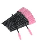 Buy G2plus 50 PC Disposable Eyelash Brush - Black and Pink Mascara Magic Sticks for Eyelash Extensions - International Shipping Available - Buy Online on GoSupps.com