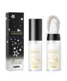 Aonat Highlighter Powder Stick - White & Pink Glittery Shimmer for Face Eyes Lips & Hair | Body Glow & Sparkle - Buy Online on GoSupps.com