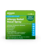 Amazon Basic Care Fluticasone Propionate Nasal Spray 50mcg - 24-Hour Allergy Relief (3 Pack) - Buy Online on GoSupps.com