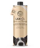 Annimally Salmon Oil for Dogs 1L - Rich in Omega 3 & 6 Fatty Acids | Ideal for Dogs Cats & Horses - BARF Fish Oil - Buy Online on GoSupps.com