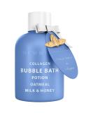 Collagen Bubble Bath | Luxury Foaming Bath with Oatmeal Milk Honey | Moisturizing & Relaxing Spa Gift for Women - Perfect for Birthdays & Christmas - Buy Online on GoSupps.com