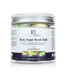 Body Sugar Scrub Balls - Assorted Flavors | Exfoliating & Moisturizing Scrub for Hands & Feet - Buy Online on GoSupps.com